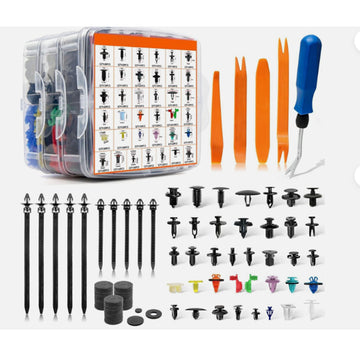 1285 Pcs Universal Car Auto Fastener clips