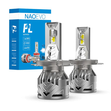 NAOEVO 90W PL45 Auto LED 90W 10800LM CAR HEADLIGHTS 5400LM/Bulb