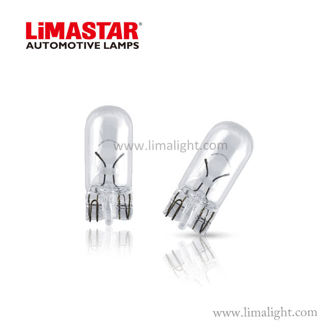 T10 12V/3W CLEAR (10 Bulbs) 12256