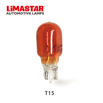 T15 12V/16W AMBER (10 Bulbs) 12067A