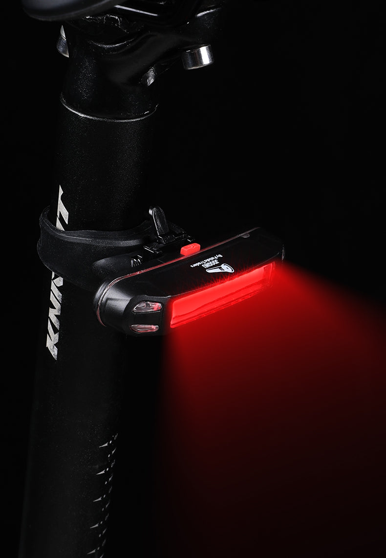 Bike Tail Light USB Rechargeable Bicycle LED Rear Light Cycling Light Safety Light Multiple Modes for Road MTB