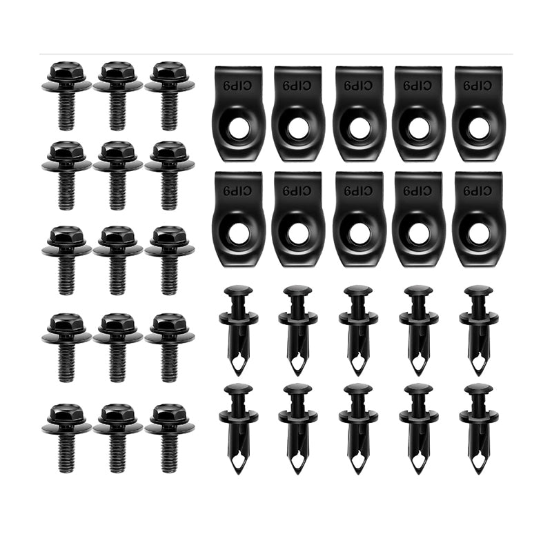 70 Pcs Car Auto Fasteners Clips