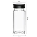 STORFEX 24-Pack 120ml Glass Spice Jars with Labels_4