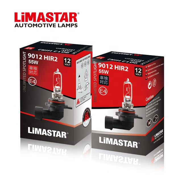 Limastar Halogen Bulb HIR2 9012 12V 55W  Clear