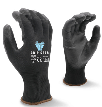 Pack of 10 Breathable Ultrathin light weight garden & protective gear PU work safety GLOVES